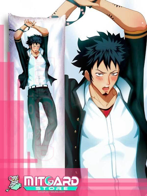 ONE PIECE Trafalgar D Water Law Body pillow case Dakimakura - 3